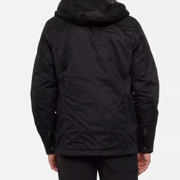 Kuhl NWT Kollusion Mens Jacket Fleece Lined Size M Hooded Black NEW - Picture 2 of 2